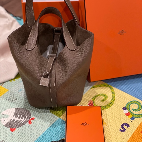 Beautiful Picotin❤️Hermès Made in France - Picture 7 of 7
